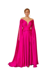 1 of 3 Gatti Nolli Couture OP5335 Dress Fuchsia