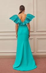 2 of 4 Gatti Nolli Couture OP5336 Dress Aqua