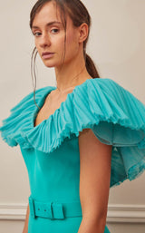 3 of 4 Gatti Nolli Couture OP5336 Dress Aqua