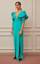 2 of 4 Gatti Nolli Couture OP5340 Dress Aqua