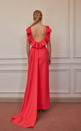 2 of 3 Gatti Nolli Couture OP5346 Dress Dark-Fuchsia