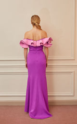 2 of 2 Gatti Nolli Couture OP5348 Dress Purple-Pink