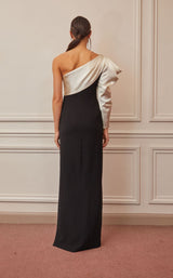 2 of 3 Gatti Nolli Couture OP5349 Dress Black-Beige