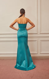 2 of 3 Gatti Nolli Couture OP5350 Dress Dark-Aqua