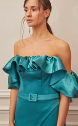 3 of 3 Gatti Nolli Couture OP5351 Dress Dark-Aqua