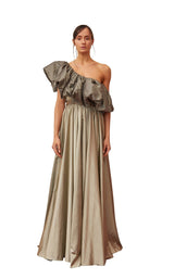 1 of 4 Gatti Nolli Couture OP5353 Dress Mink