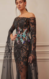 3 of 3 Gatti Nolli Couture OP5359 Dress Black