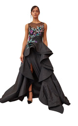 1 of 3 Gatti Nolli Couture OP5360 Dress Black