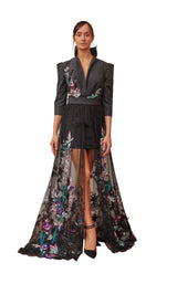 1 of 4 Gatti Nolli Couture OP5361 Dress Black