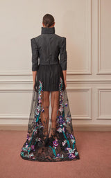 2 of 4 Gatti Nolli Couture OP5361 Dress Black