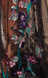4 of 4 Gatti Nolli Couture OP5361 Dress Black