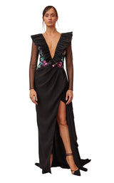 1 of 4 Gatti Nolli Couture OP5362 Dress Black