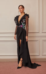 2 of 4 Gatti Nolli Couture OP5362 Dress Black