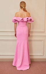 2 of 4 Gatti Nolli Couture OP5371 Dress Pink