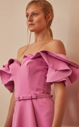 3 of 4 Gatti Nolli Couture OP5371 Dress Pink