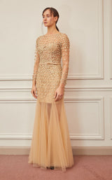 2 of 5 Gatti Nolli Couture OP5374 Dress Gold
