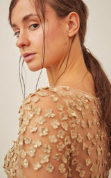 5 of 5 Gatti Nolli Couture OP5374 Dress Gold