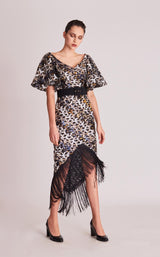 1 of 2 Gatti Nolli Couture OP5690 Dress Black-Multi