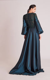 2 of 2 Gatti Nolli Couture OP5701 Dress Teal