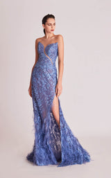 1 of 2 Gatti Nolli Couture OP5704 Dress Periwinkle