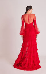 2 of 3 Gatti Nolli Couture OP5710 Dress Red