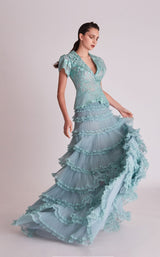 2 of 3 Gatti Nolli Couture OP5717OP5718 Dress Pale-Aqua