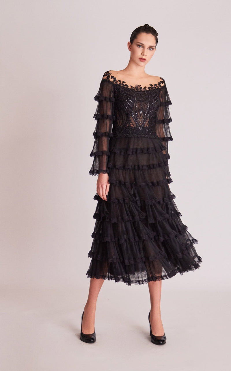 Gatti Nolli Couture OP5721OP5725 Dress Black