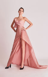 1 of 2 Gatti Nolli Couture OP5738 Dress Rose-Gold