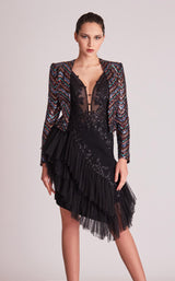 1 of 3 Gatti Nolli Couture OP5748OP5749 Dress Black-Multi
