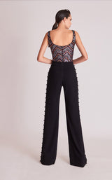 2 of 2 Gatti Nolli Couture OP5750OP5752 Jumpsuit Black-Multi