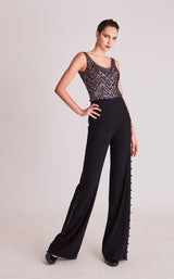 1 of 2 Gatti Nolli Couture OP5750OP5752 Jumpsuit Black-Multi