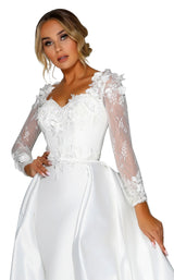 6 of 7 Portia and Scarlett PS1906S White