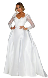 1 of 7 Portia and Scarlett PS1906S White