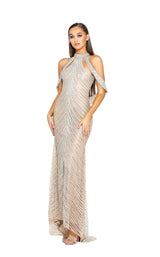 1 of 4 Portia and Scarlett PS1950 Silver/Nude