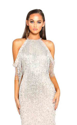 5 of 8 Portia and Scarlett PS1961 Nude/Silver