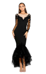 1 of 6 Portia and Scarlett PS2029 Black/Nude