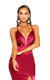 9 of 11 Portia and Scarlett PS2037 Deep Red