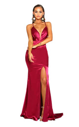 4 of 11 Portia and Scarlett PS2037 Deep Red