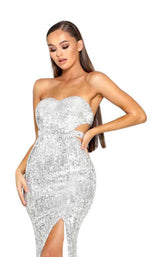 5 of 6 Portia and Scarlett PS2043 Silver