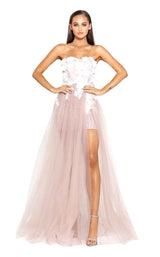 1 of 2 Portia and Scarlett PS2046 Nude/Ivory