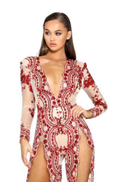 3 of 4 Portia and Scarlett PS2051 Red