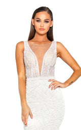 4 of 6 Portia and Scarlett PS2059 Ivory