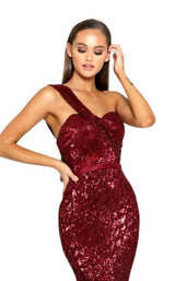 3 of 4 Portia and Scarlett PS2061 Deep Red