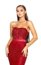 5 of 6 Portia and Scarlett PS2063 Red