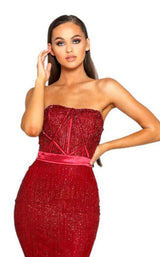 4 of 6 Portia and Scarlett PS2063 Red