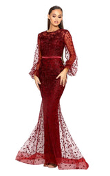 1 of 4 Portia and Scarlett PS2064 Burgundy