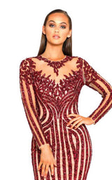 7 of 12 Portia and Scarlett PS2066 Red