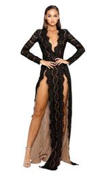 1 of 6 Portia and Scarlett PS2075 Black