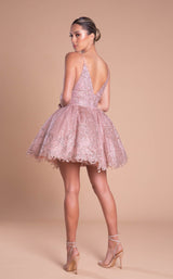 2 of 2 Portia and Scarlett PS21009 Dress Rose-Gold