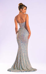 4 of 6 Portia and Scarlett PS21013 Aqua Multi